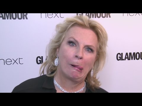 Glamour Awards: French and Saunders being hilarious backstage
