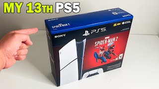 PS5 Slim Digital Spiderman 2 Console Bundle | Unboxing, Review and Setup