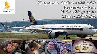 Singapore Airlines Regional Business Class (Jan 2024) - Male to Singapore (SQ 437) - A350-900