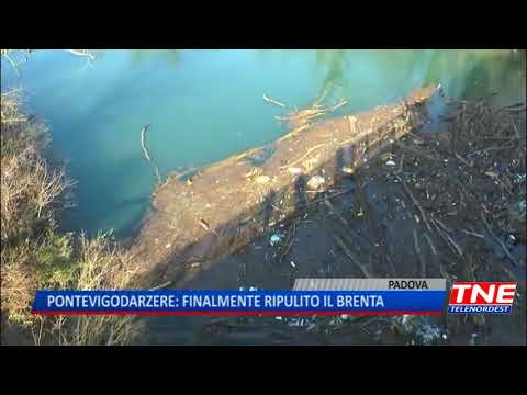 TG (10/02/2018) - PONTEVIGODARZERE: FINALMENTE RIPULITO IL BRENTA