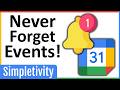 Ultimate Guide To Google Calendar Notifications Alerts
