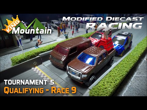 Qualify Race 9 KotM Tournament 5 | Modified Diecast Car Racing