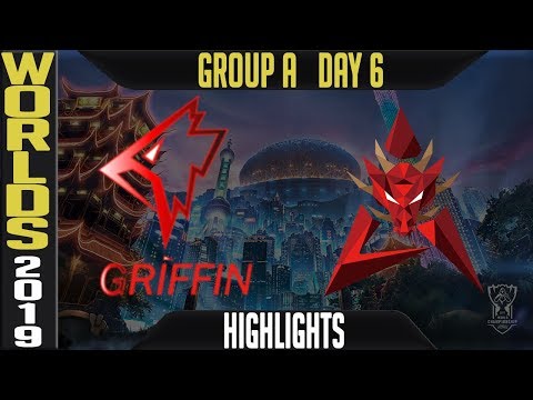 GRF vs HKA Highlights Game 2 | S9 Worlds 2019 Group A Day 6 | Griffin vs Hong Kong Attitude