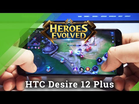 Evolved Heroes Gameplay on HTC Desire 12 Plus – Gaming Abilities