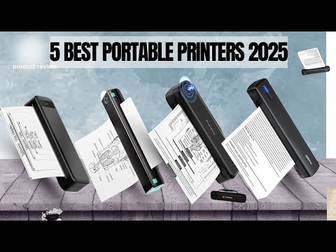 5 Best Portable Printers 2025 (Don't Buy One Before Watching This!)
