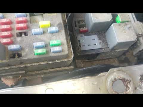 2006 GMC truck radiator fan relay trouble