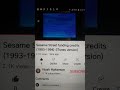 Sesame Street Funding Credits 1993 1994 Noahhalverson3747