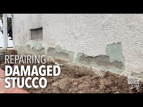 Damaged Stucco Repair
