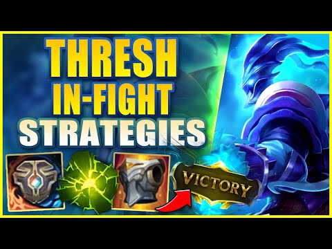 THIS IS WHAT YOU SHOULD BE DOING WHEN YOU ENGAGE IN FIGHTS AS THRESH SUPPORT - League of Legends