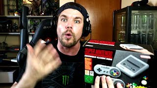 SOUVENIRS D ENFANCE Super Nintendo Classic Mini Unboxing Test 