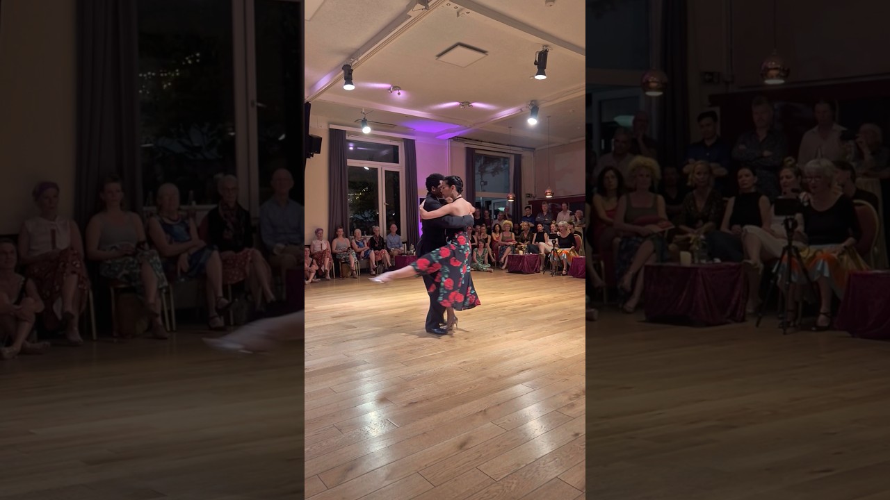 Video thumbnail for Silvina Tse y Julio Alvarez..”Flying around” Show at TangoClubCorazon in Freiburg. 👗Rosadanza
