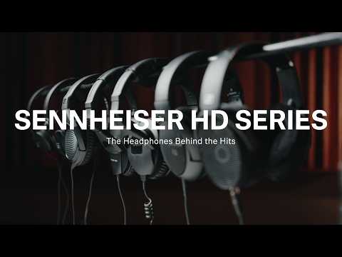 Sennheiser HD Series | Pro-Level Headphones for Your Workflow | Sennheiser