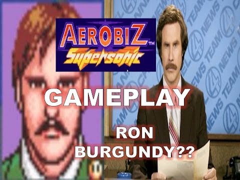 Aerobiz Supersonic Super Nintendo