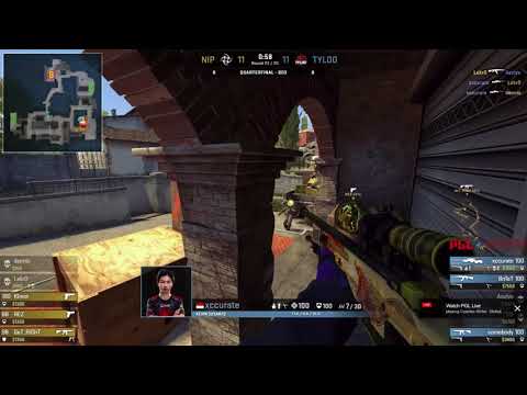 TyLoo xccurate AWP ACE NO SCOPES vs NIP CS:GO ASIA CHAMPIONSHIP 2018