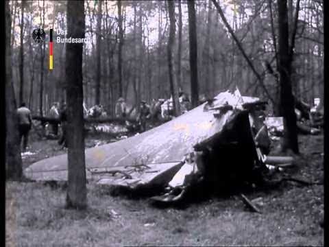 Nachrichten vom 25.3.1952 über den Flugzeugabsturz bei Frankfurt