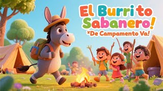 El Burrito Sabanero: ¡Aventura Musical de Campamento! 🏕️🎶
