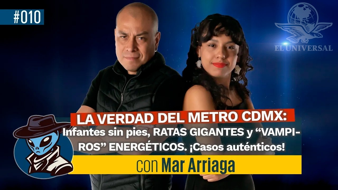 El secreto del Metro CDMX: Vampiros energéticos y fallas en la realidad 🚇 // Sociedad Oculta Ep.10