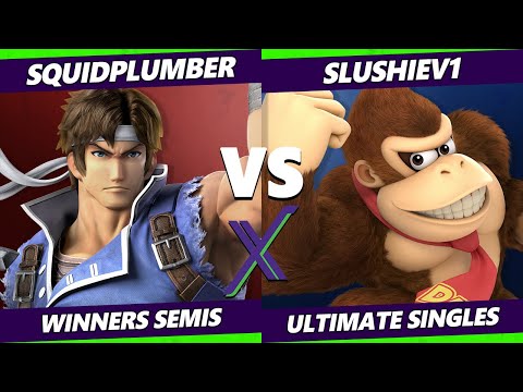 S@X 416 Winners Semis - Squidplumber (Richter) Vs. SlushieV1 (Donkey Kong) Smash Ultimate - SSBU