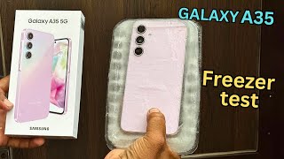 Samsung Galaxy A35 Freezer Test