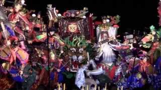 preview picture of video '2013年久慈秋まつり（秋祭り）前夜祭～岩手県久慈市'