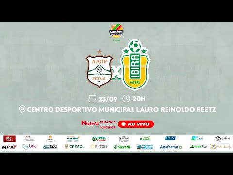 AAGF (Agudo) X Ibira Futsal - JOGO ADIADO EM FUNÇÃO DA UMIDADE EM QUADRA