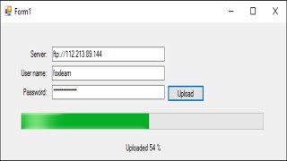 C# Tutorial - How to Upload files with FTP/ fileupload to server | FoxLearn
