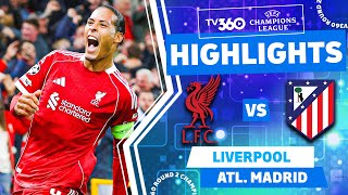 LIVERPOOL VS ATLETICO MADRID HIGHLIGHTS & ALL GOALS 2025 | UEFA CHAMPIONS LEAGUE 25/26 | UCL 25/26