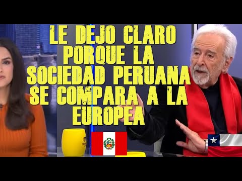 ANALISTA CHILENO DEJAS LAS COSAS CLARAS SOBRE PERÚ A PERIODISTA CHILENO