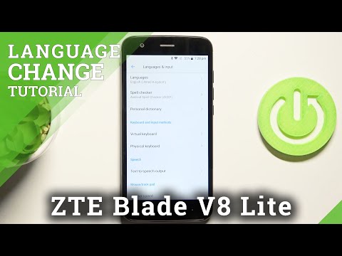 How to Change Language in ZTE Blade V8 Lite – Find System Language