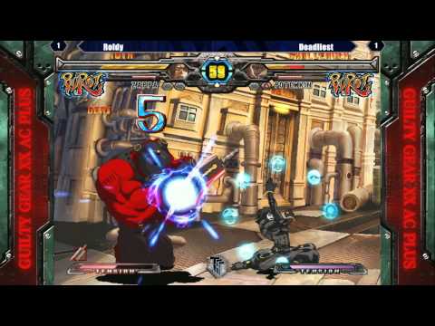 TTT Anime Tournament - GGXXAC+R Winners Finals - Roldy vs Deadliest