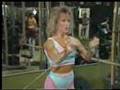 Unknown woman working out 