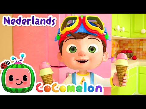 Kleurrijk ijs | CoComelon Nederlands - Kinderliedjes