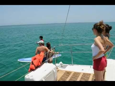 Los Cabos Surfer Girl Catamaran SUP & Snorkel Tour