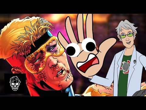 ブースターの新スーパーヒーロー!- ケーブルVSブースターゴールドBLOOPERS(デスバトル) (Boomstick's New Superhero! - Cable VS Booster Gold BLOOPERS (Death Battle))