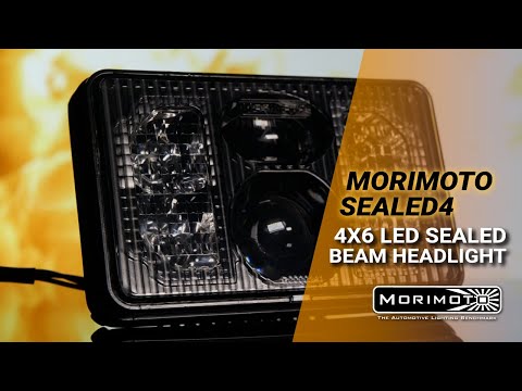 Introducing The Morimoto Sealed4 (4"x6") Bi-LED Headlight Housing