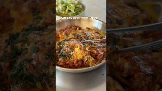 Baked Bolognese 🍝 One-pan baked pasta with chefwin! US & JP Link in bio🔗 #ad