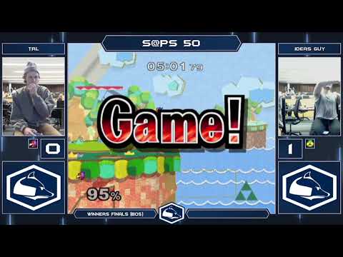S@PS 50 Melee Singles - TRL (Falco/Fox) vs Ideas Guy (Sheik) - Top 8 Winners Finals