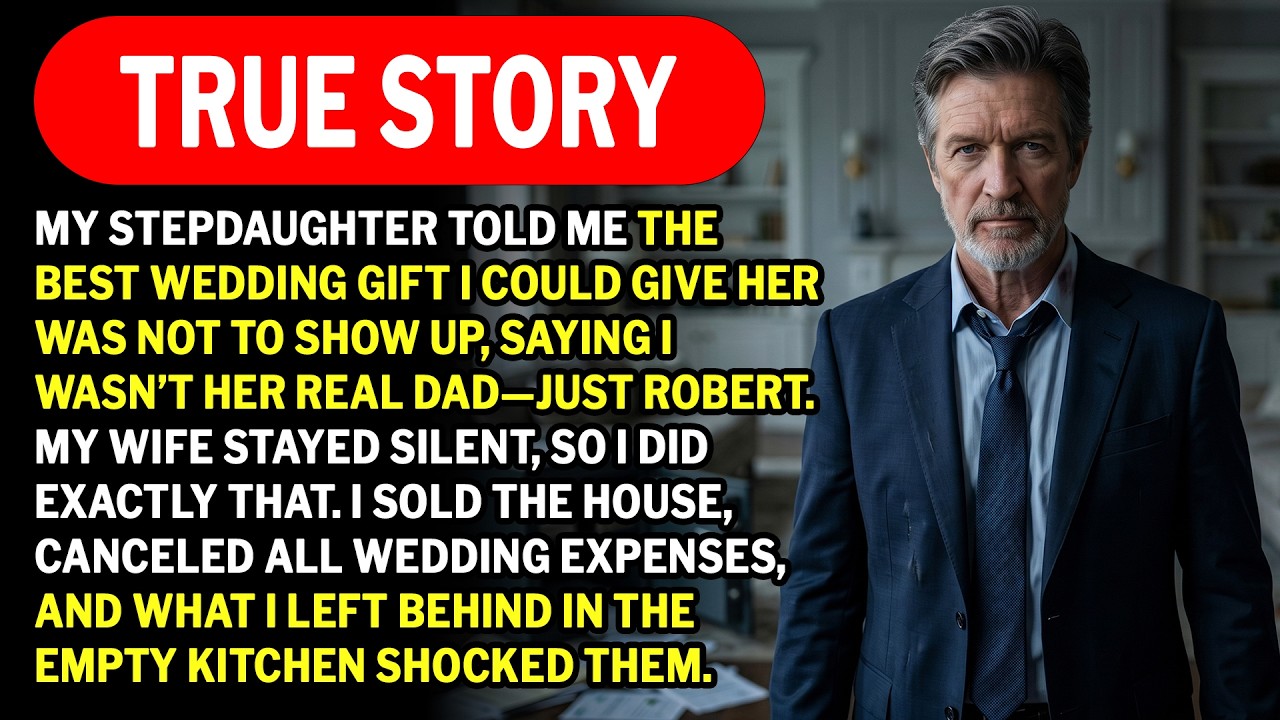 MY STEPDAUGHTER TOLD ME NOT TO COME TO HER WEDDING… SO I CANCELLED EVERYTHING.
