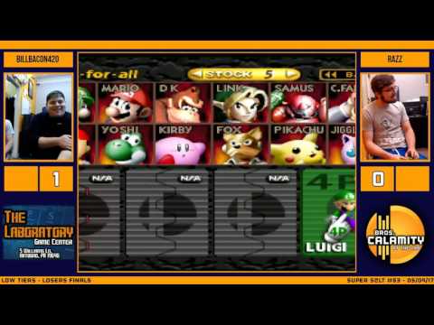 S@LT #83  BillBacon420 Ness v Razz Luigi   Losers Final   SSB64 Low Tiers