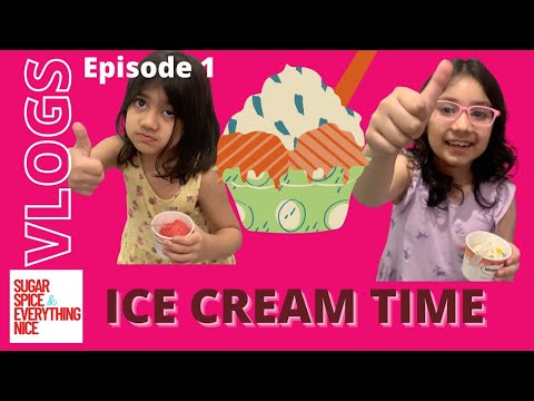VLOG - ICE CREAM TIME WITH KHADIJA & AIZAH