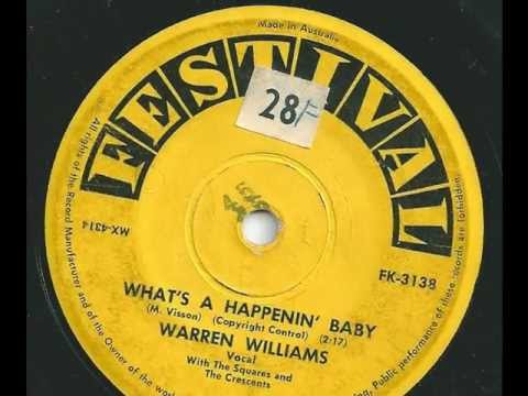 Warren Williams & The Squares - What's A Happenin' Baby - 1960 - Festival FK-3138