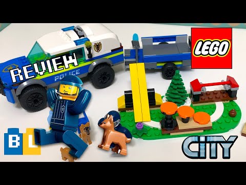 LEGO - 60369 - City - Mobile Police Dog Training