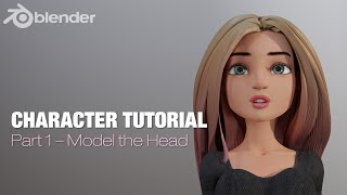 Blender Complete Character Tutorial  - Part1 - Mod
