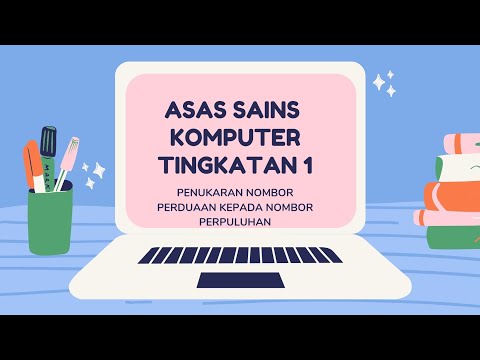 ASAS SAINS KOMPUTER TINGKATAN 1 : PENUKARAN NOMBOR PERDUAAN KEPADA NOMBOR PERPULUHAN