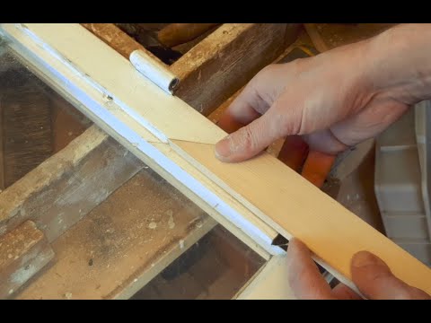 Halvsulning på fönsterbåge