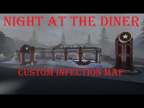 Night at the Diner Custom Infection Map - Halo 5 Guardians