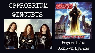 INCUBUS : Beyond the Unknown Lyrics