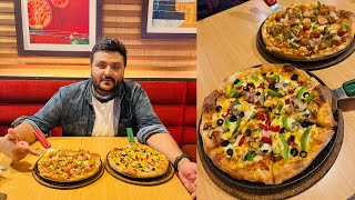 Pizza Hut ka New San Francisco Style pizza try kiya Kya ? Ek pizza ke sath dusra pizza free 🤤￼