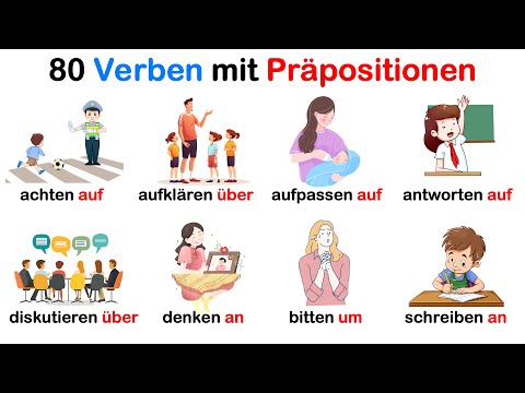 Verbs with Prepositions | Learn German | Speaking & Listening | A1-B1 | German for Beginners