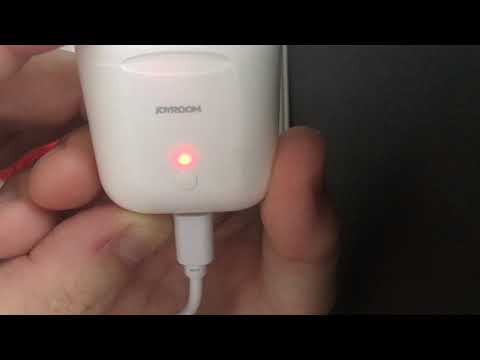 Обзор беспроводных наушников joyroom jr-T03. Подключение к зарядке и к телефону. Часть2